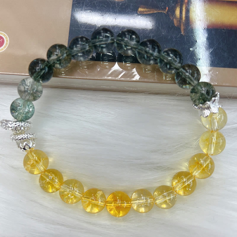 Mythstone Green Phantom Citrine Year of the Snake Confidence Bracelet