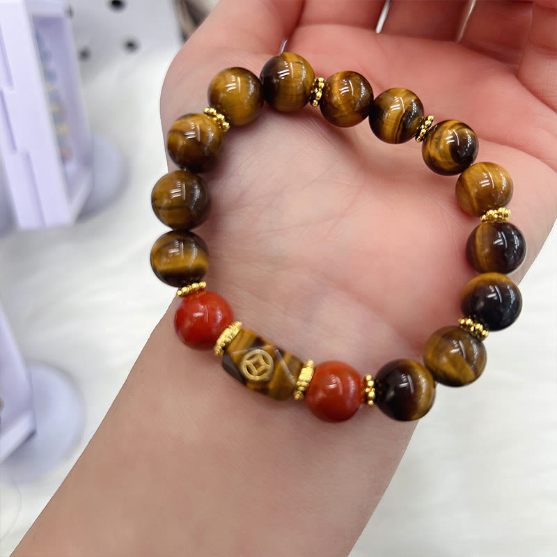 Mythstone Tiger Eye Courage Bracelet