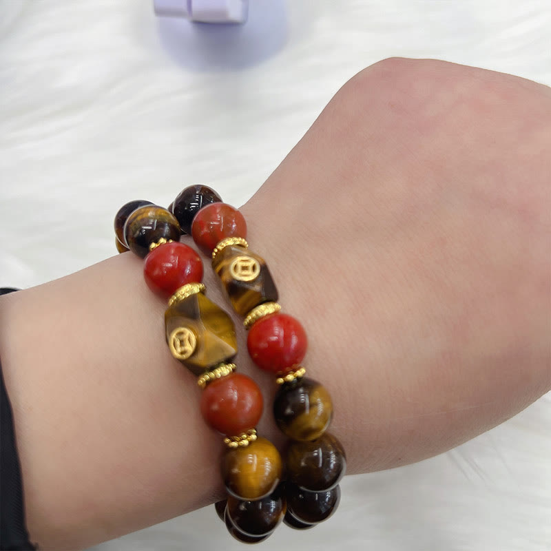 Mythstone Tiger Eye Courage Bracelet