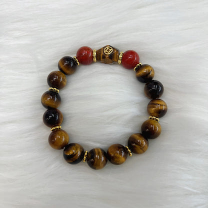 Mythstone Tiger Eye Courage Bracelet