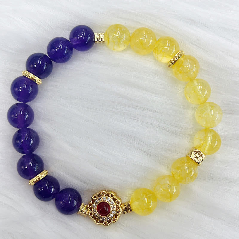 Mythstone Citrine Amethyst Pleasure Bracelet