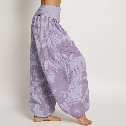 Mythstone Casual Magnolias Women's Elastic Waist Harem Pants