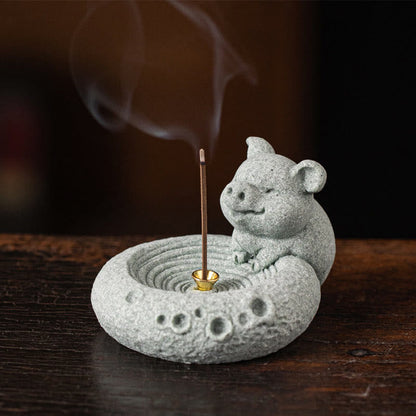 Mythstone Chinese Zodiac Healing Incense Burner Desk Decoration