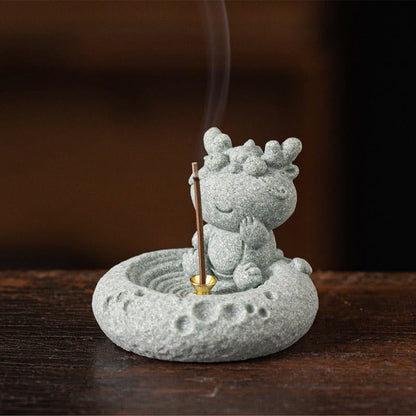 Mythstone Chinese Zodiac Healing Incense Burner Desk Decoration