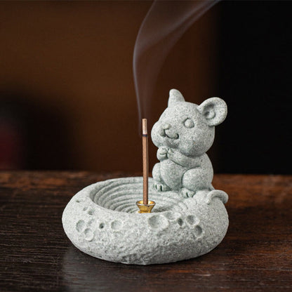 Mythstone Chinese Zodiac Healing Incense Burner Desk Decoration