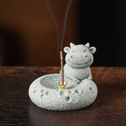 Mythstone Chinese Zodiac Healing Incense Burner Desk Decoration