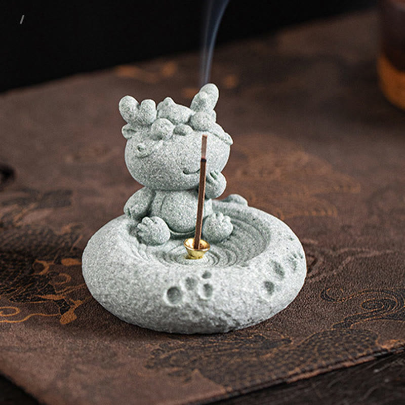 Mythstone Chinese Zodiac Healing Incense Burner Desk Decoration