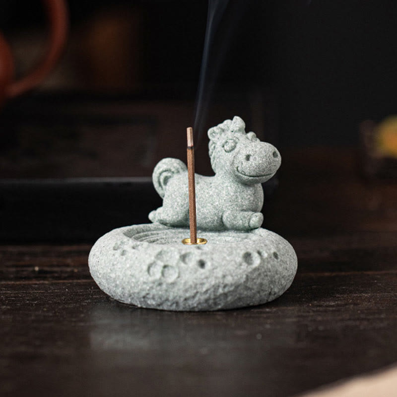 Mythstone Chinese Zodiac Healing Incense Burner Desk Decoration