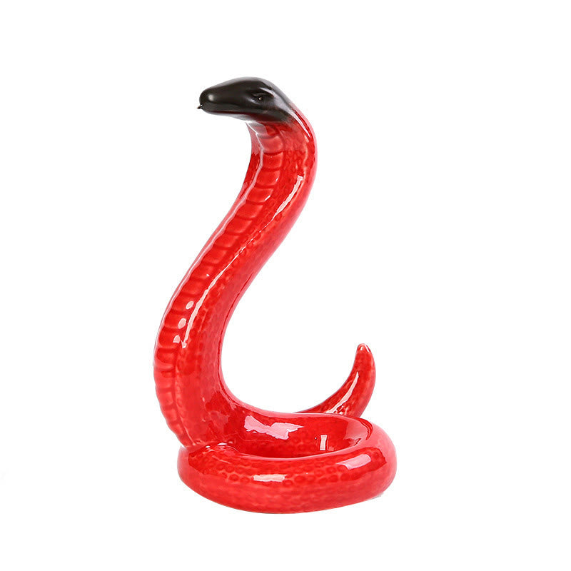 Mythstone Year Of The Snake Ceramic Home Decoration