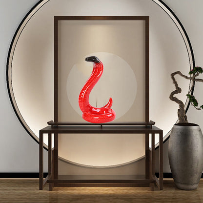 Mythstone Year Of The Snake Ceramic Home Decoration