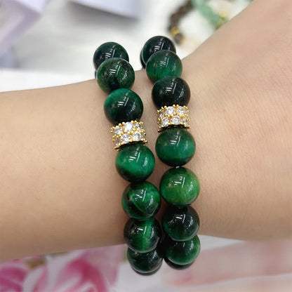 Mythstone Green Tiger Eye Positive Bracelet