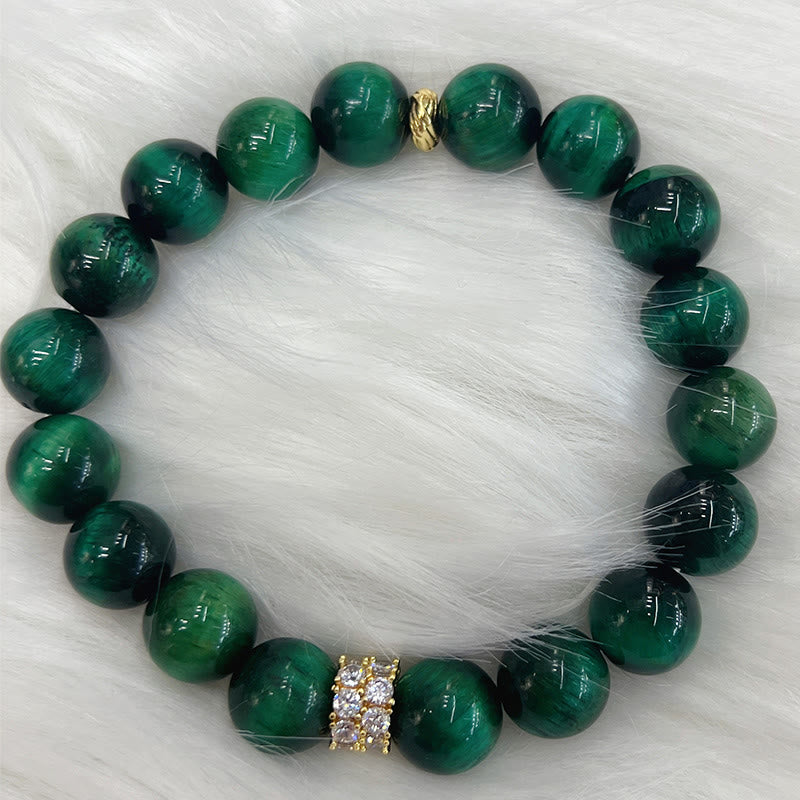 Mythstone Green Tiger Eye Positive Bracelet