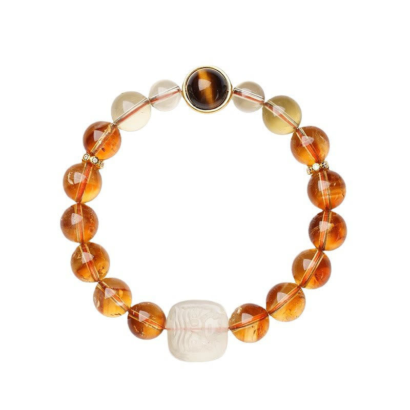 Mythstone Topaz Zashi Lhamo Kindness Bracelet