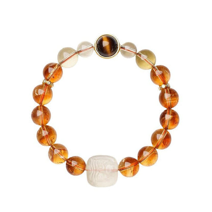 Mythstone Topaz Zashi Lhamo Kindness Bracelet