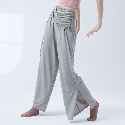 Mythstone Retro Loose Wide Leg Pants Casual Dance Women's Yoga Pants