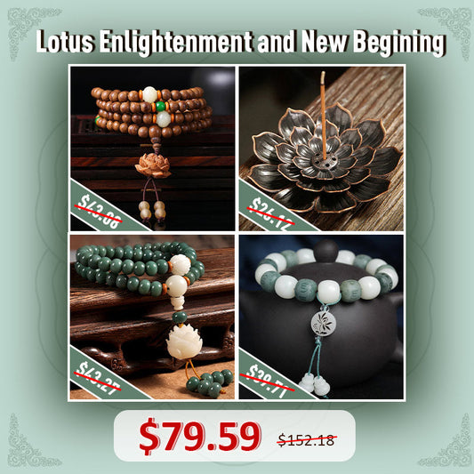 Mythstone Lotus Enlightenment And New Begining Gift Set