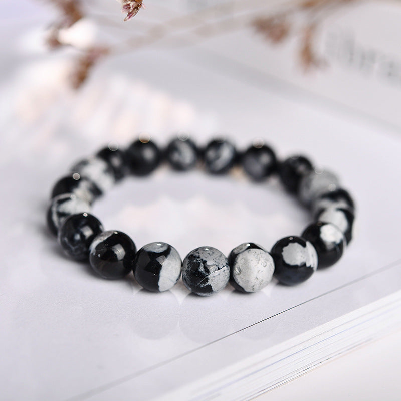 Mythstone Various Agate Black Onyx Protection Bracelet