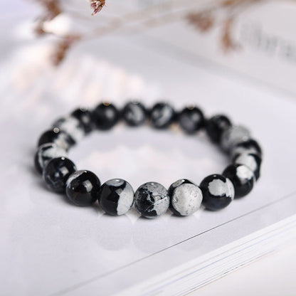 Mythstone Various Agate Black Onyx Protection Bracelet