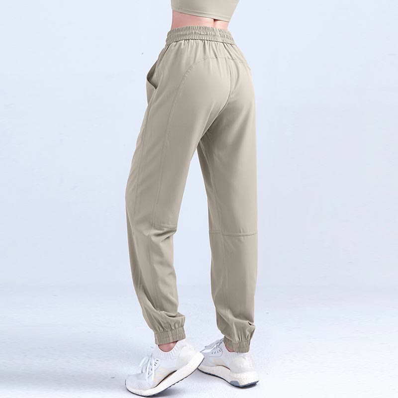 Pantalones deportivos de yoga y fitness de cintura alta Mythstone con bolsillos 