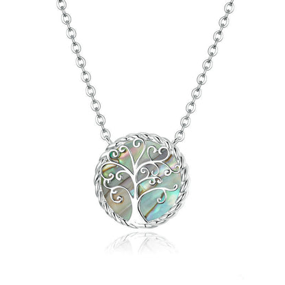 Mythstone 925 Sterling Silver The Tree of Life Creation Necklace Pendant