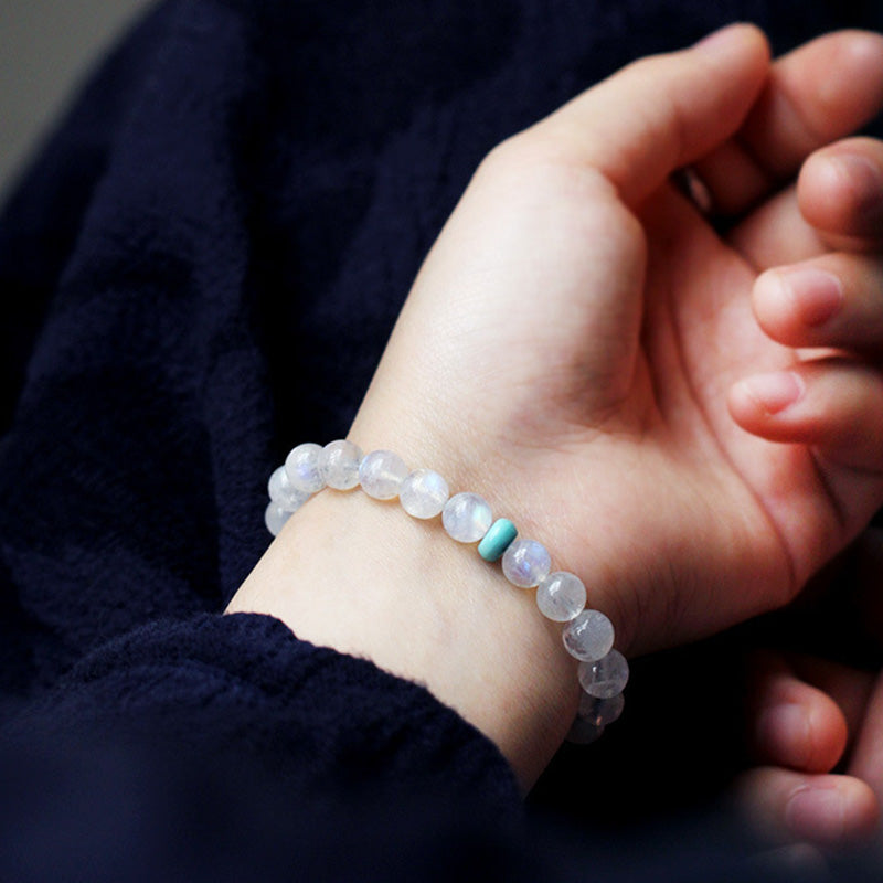 Mythstone Moonstone Calm Healing Positive Bracelet