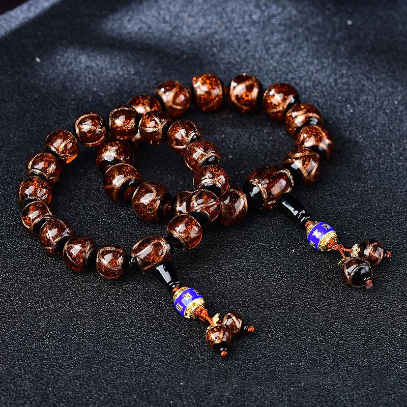 Mythstone Tibetan Dragon Vein Agate Healing Bracelet