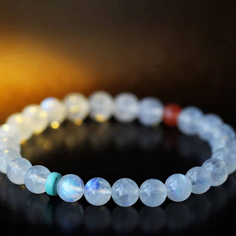 Mythstone Moonstone Calm Healing Positive Bracelet