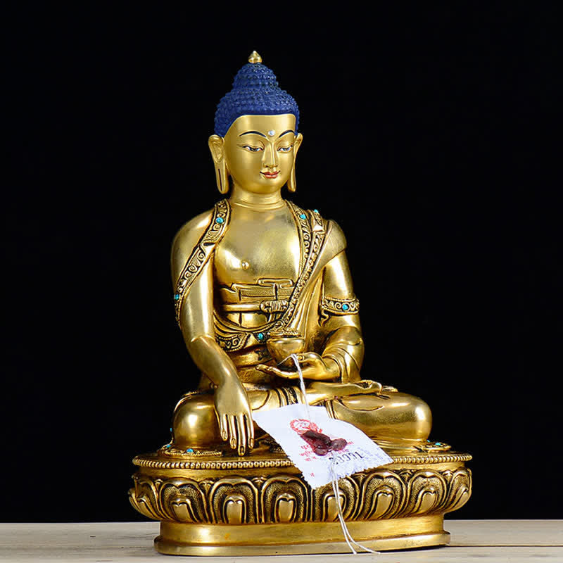 Mythstone Shakyamuni Compassion Copper Statue Decoration