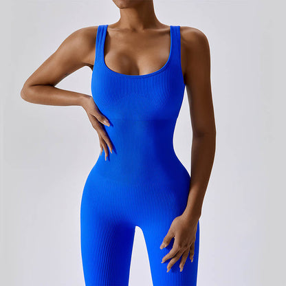 Mythstone Seamless High Stretch Jumpsuit Sports Fitness Yoga Women Bodysuit