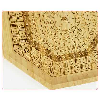 Mythstone Feng Shui Bamboo Bagua Map Harmony Energy Map