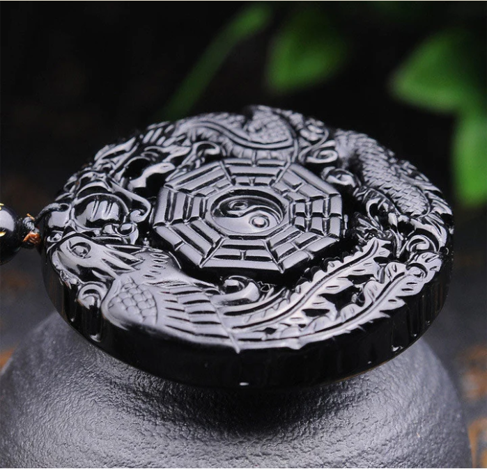 The Release Of Negativity Bagua YinYang Pendant Necklace