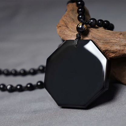 The Release Of Negativity Bagua YinYang Pendant Necklace