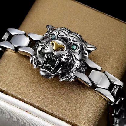 Mythstone Tiger Head Design Healing Bracelet