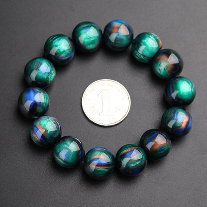 MythStone Colorful Sea Willow Mala Positive Bracelet Ring