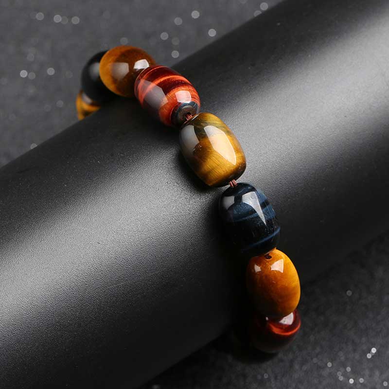 Mythstone Natural Tiger Eye Healing Protection Bracelet