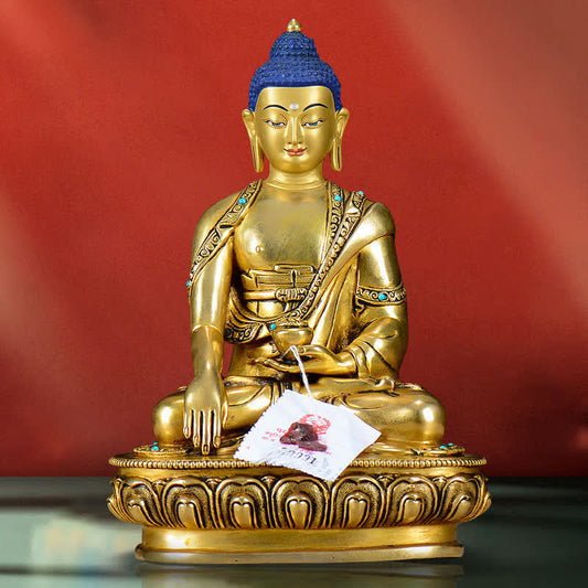 Mythstone Shakyamuni Compassion Copper Statue Decoration