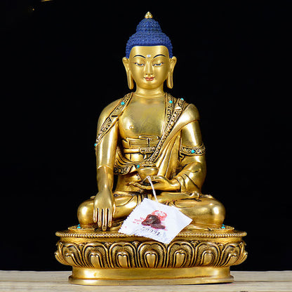 Mythstone Shakyamuni Compassion Copper Statue Decoration