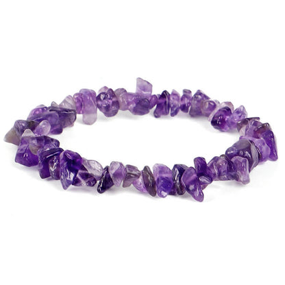 Mythstone Amethyst Lazurite Various Crystal Stone Healing Positive Bracelet