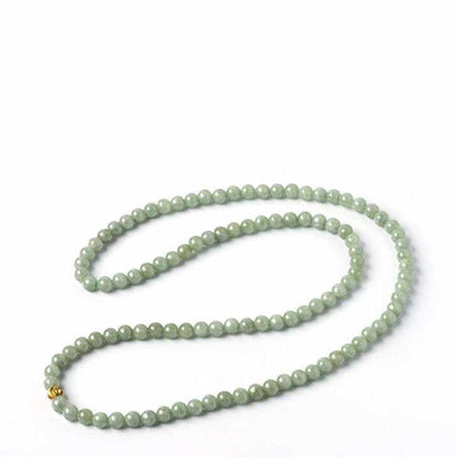 Pulsera Mala de la suerte con 108 cuentas de jade