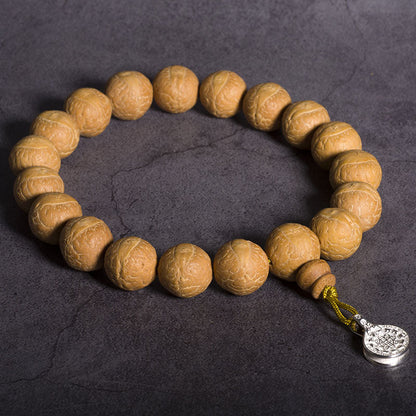 Mythstone Bodhi Seed Luck Auspiciousness Wrist Mala Tassel Pocket Mala