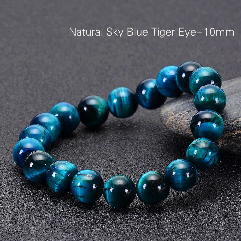 Mythstone Blue Tiger Eye Protection Bracelet