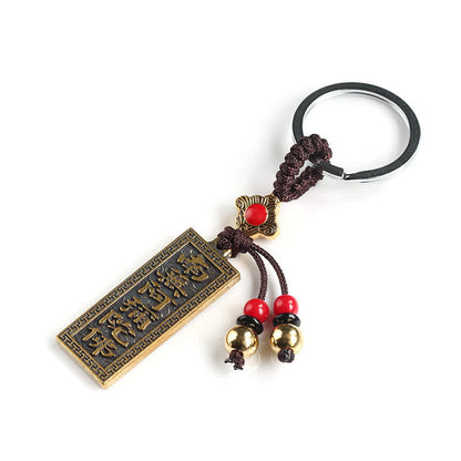 Mythstone Namo Amitabha Peace Blessing Keychain