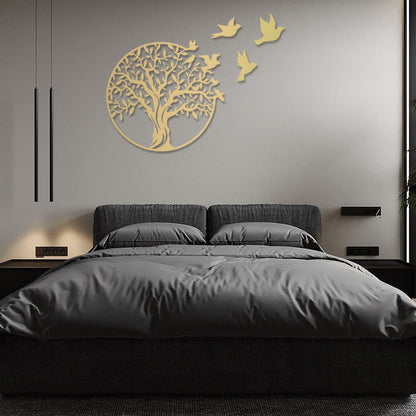 Mythstone Tree of Life Birds Sign Housewarming Gift Unity Wall Art