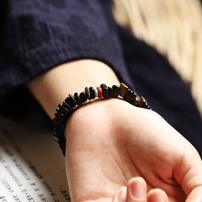 Mythstone Agarwood Red Agate Balance Bracelet