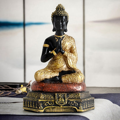 Mythstone Buddha Compassion Resin Statue Decoration