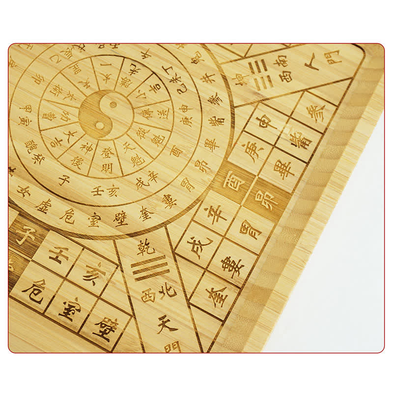 Mythstone Feng Shui Bamboo Bagua Map Harmony Energy Map