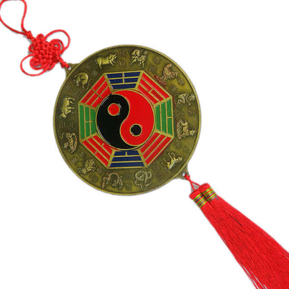 Mythstone Feng Shui Bagua Map Chinese Knotting Harmony Energy Map Mirror