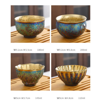 Mythstone Colorful Ceramic Teacup Tea Cups