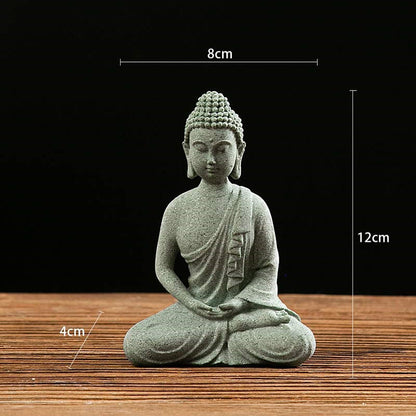 Mythstone Tibetan Meditation Contemplation Buddha Serenity Compassion Statue Figurine Decoration