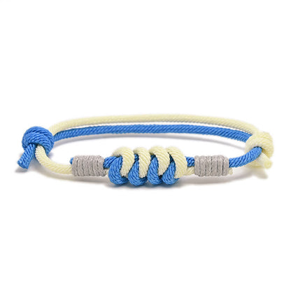 MythStone Simple Design King Kong Knot Strength Braid String Bracelet